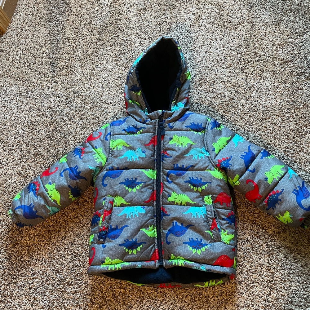 Toddler Dinosaur Coat - London Fog - 4T